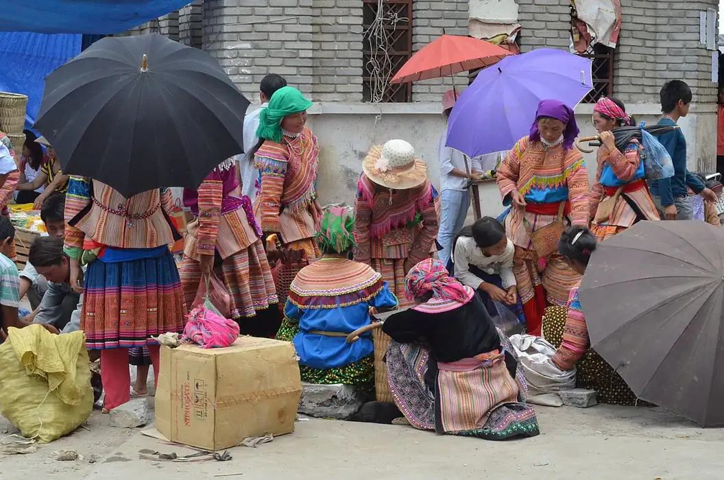 Chợ phiên Bắc Hà sáng Chủ nhật