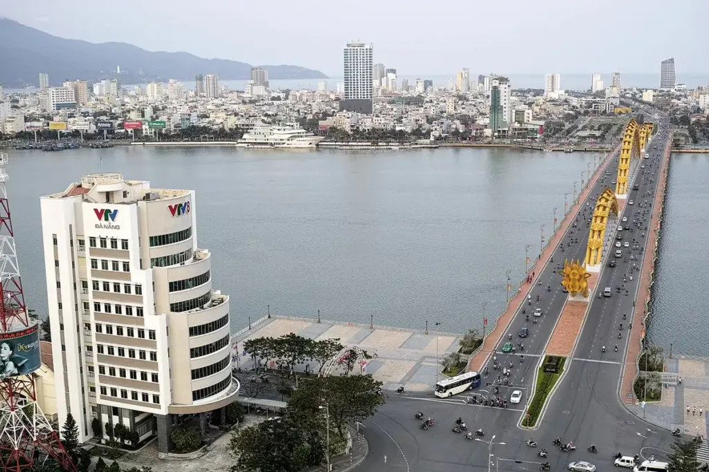 Cầu Rồng và sông Hàn, Đà Nẵng