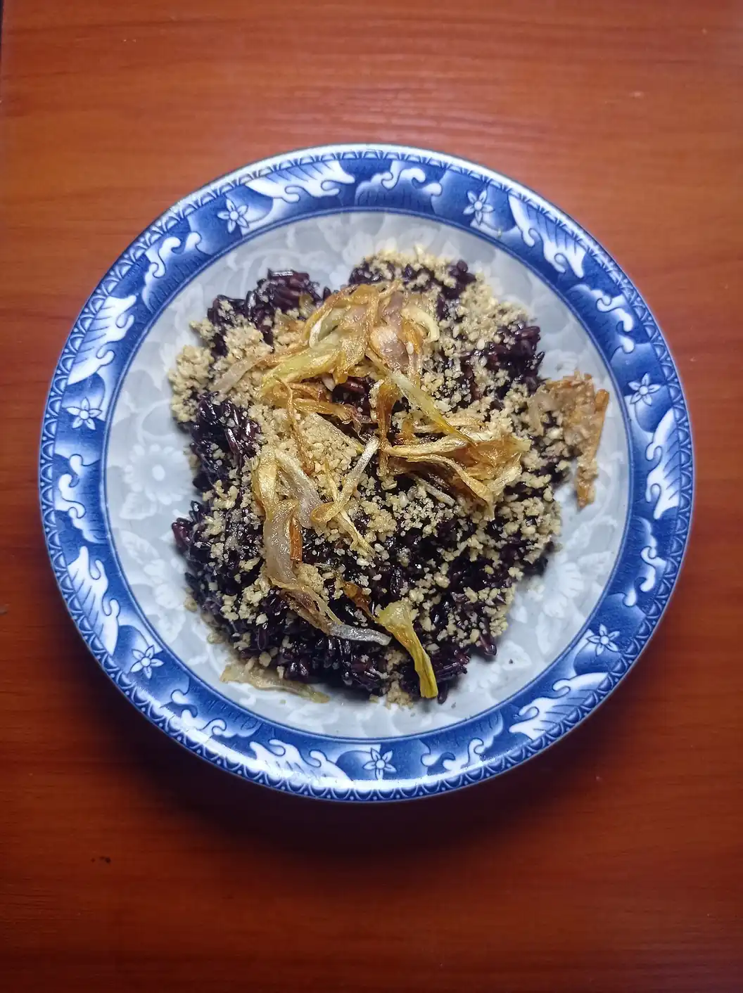 Đĩa xôi nếp cẩm (ảnh minh họa)