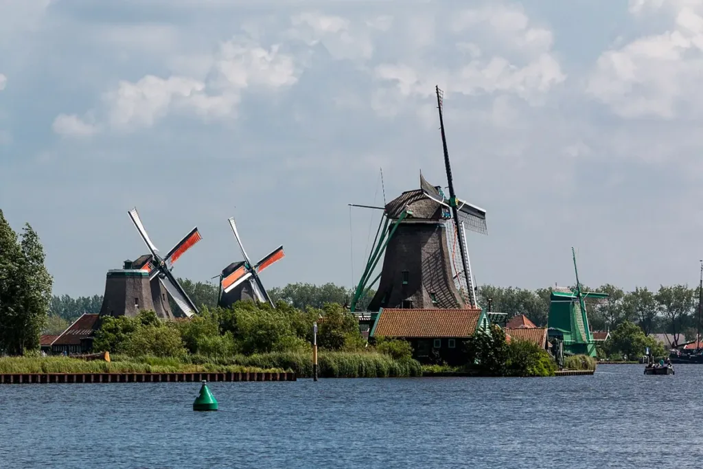 Cối xay gió Zaanse Schans, Hà Lan