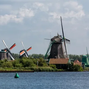 Cối xay gió Zaanse Schans, Hà Lan