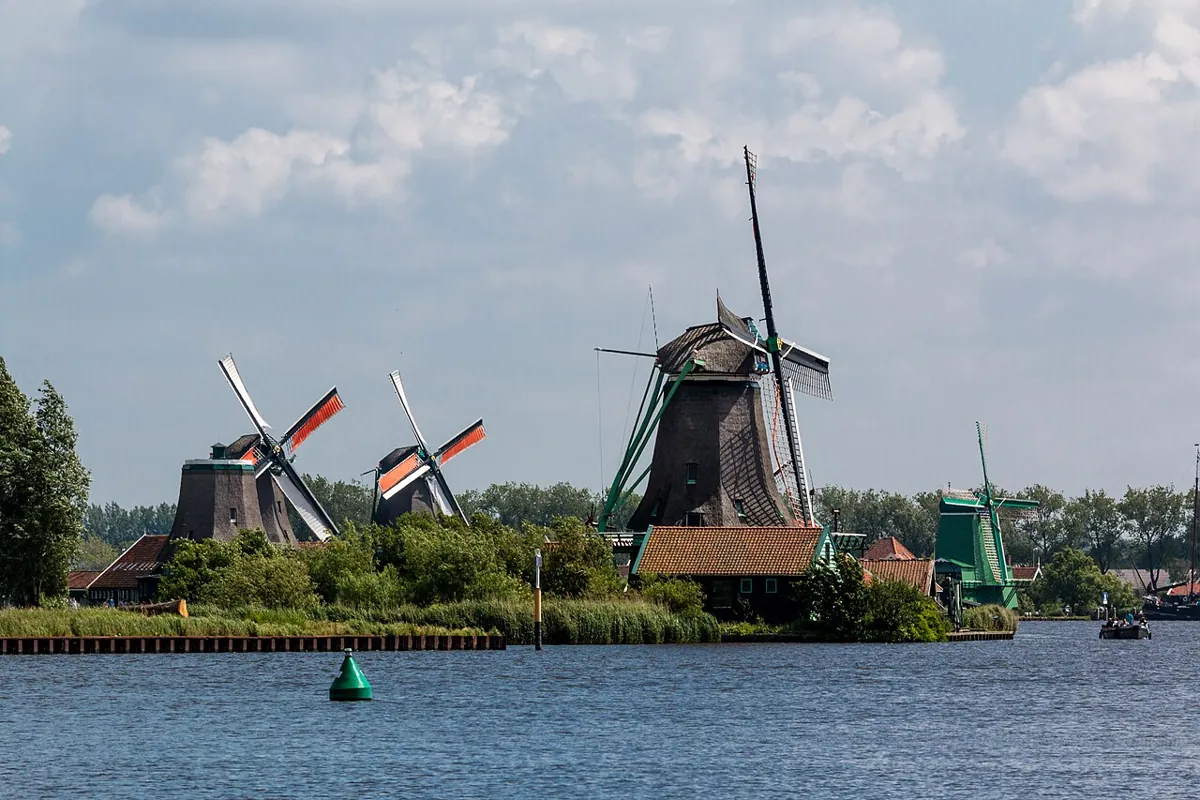Cối xay gió Zaanse Schans, Hà Lan