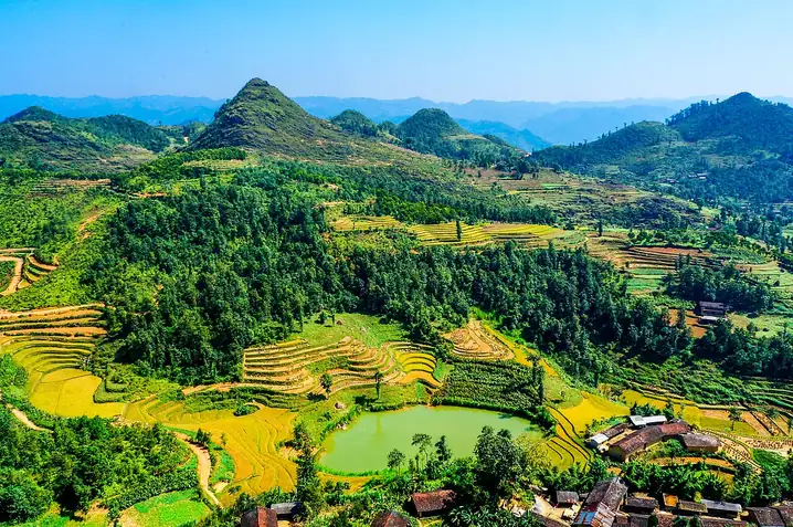 Toàn cảnh ruộng bậc thang Hà Giang