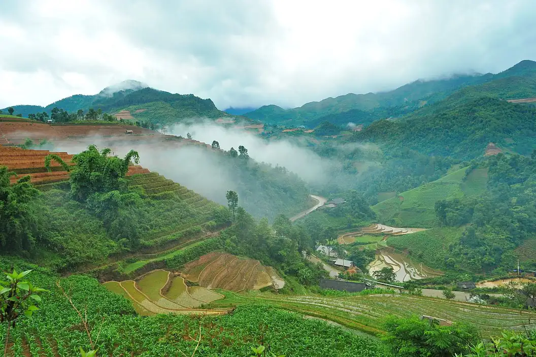 Buổi sáng sớm ở Mù Cang Chải