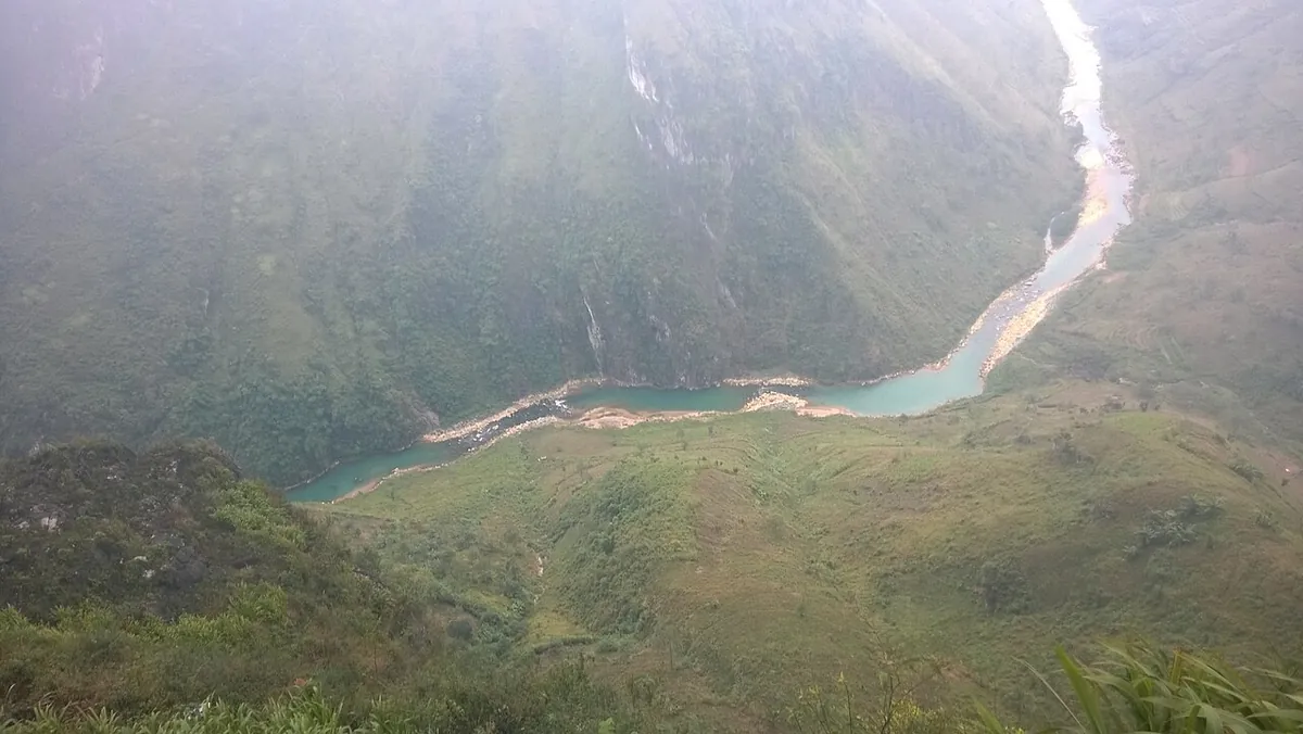 Hẻm Nho Quế nhìn từ Mèo Vạc, Hà Giang