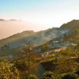 Tà Xùa trong sương sớm