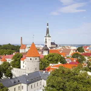 Phố cổ Tallinn, Estonia