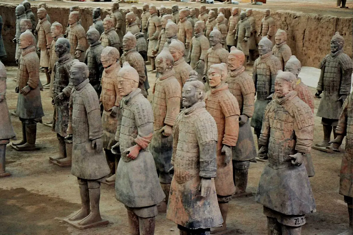 Tượng binh mã Tần Thủy Hoàng, Tây An