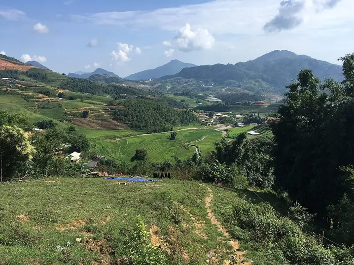 Phong cảnh núi rừng Sa Pa, tỉnh Lào Cai