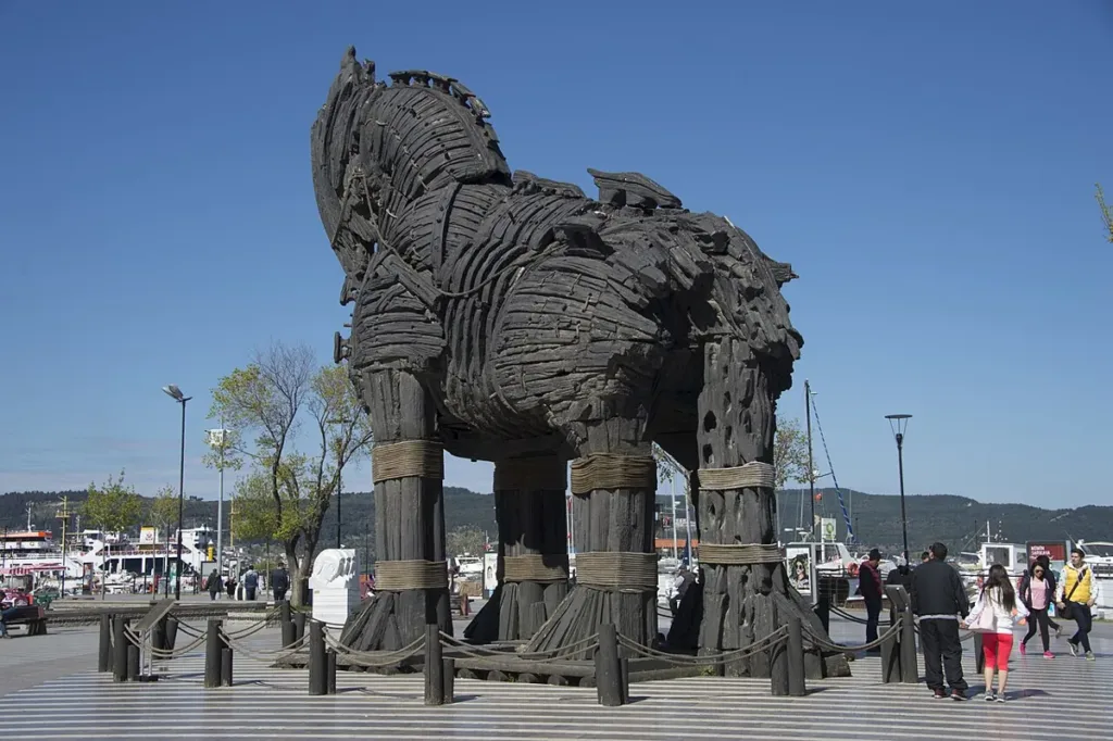 Ngựa thành Troy ở Canakkale